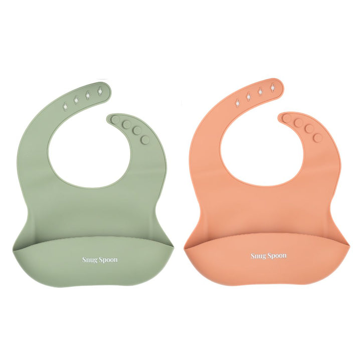 Silicone Bib - 2 Pack