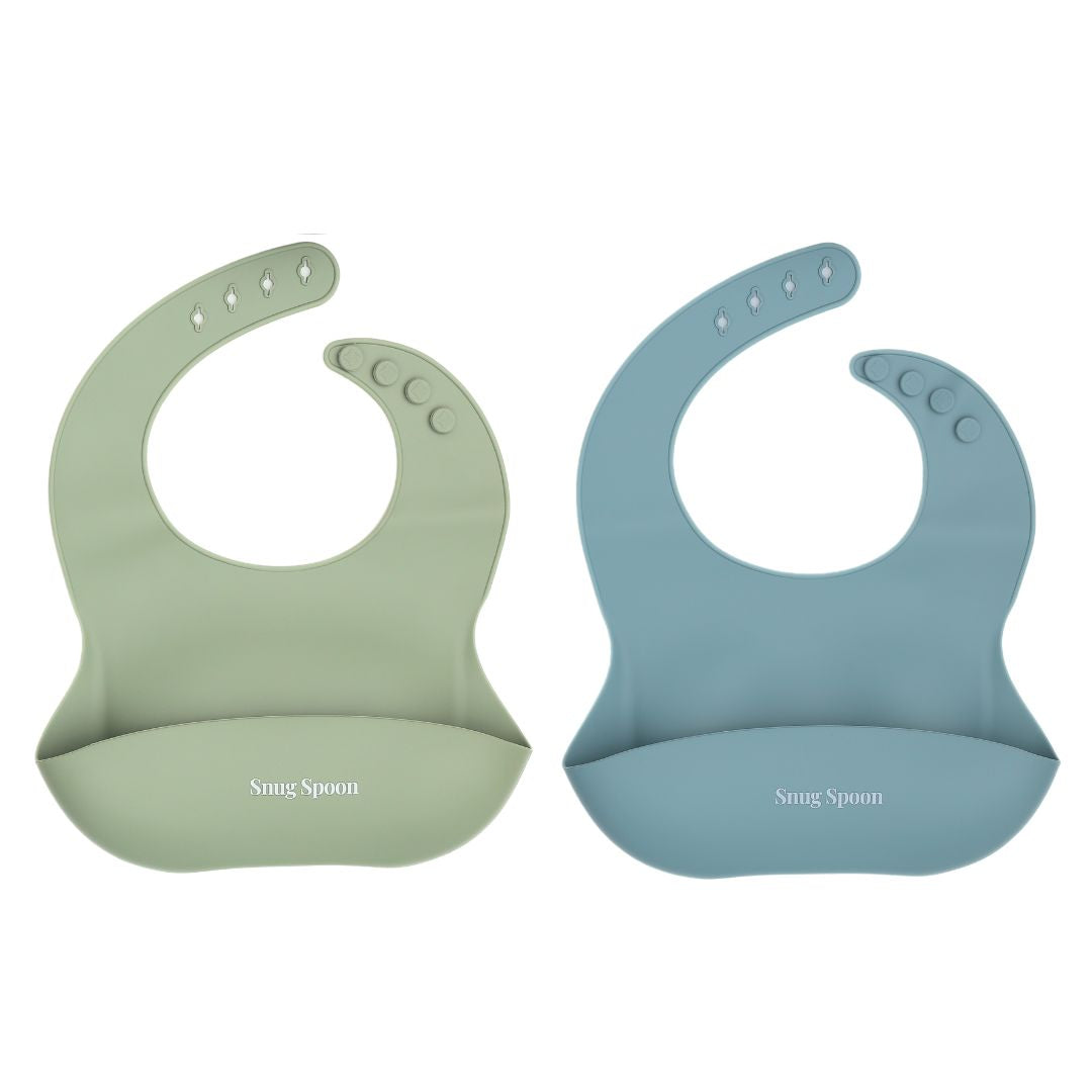 Silicone Bib - 2 Pack