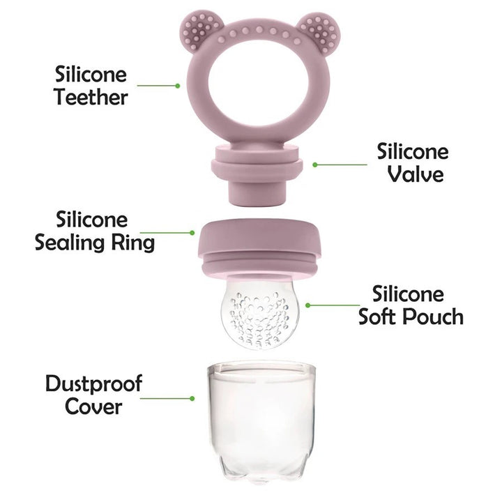 Silicone Fresh Food Feeders – 3 Sizes for Safe Self-Feeding