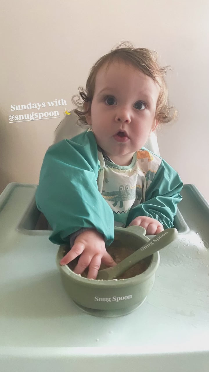 Silicone Suction Bear Bowl with Lid