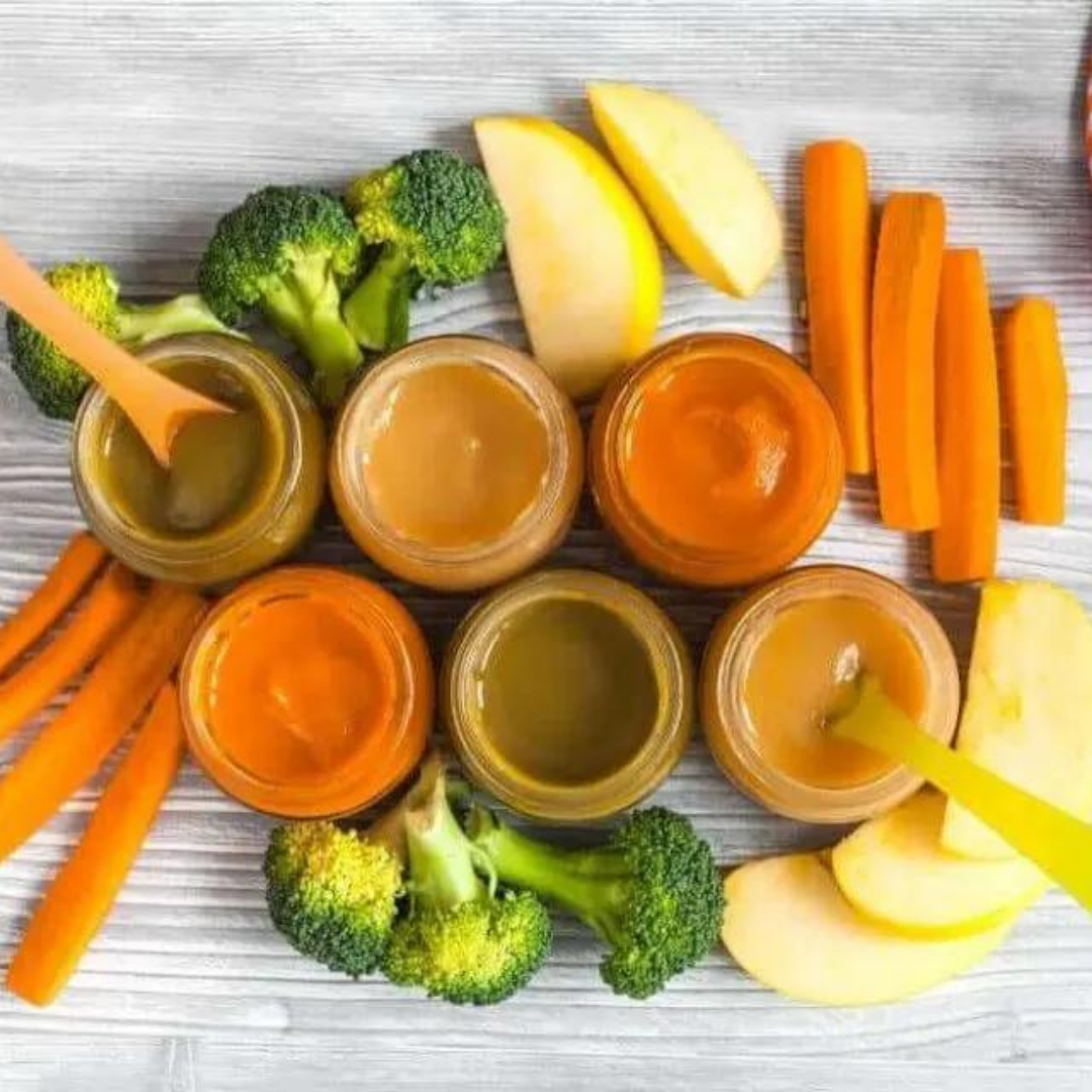 BABY FOOD RECIPES FOR 4-6 MONTH-OLDS