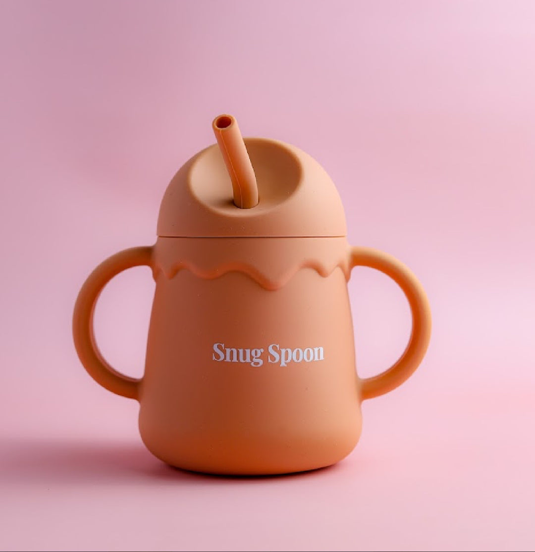 Silicone Sippy-N-Snack Cup