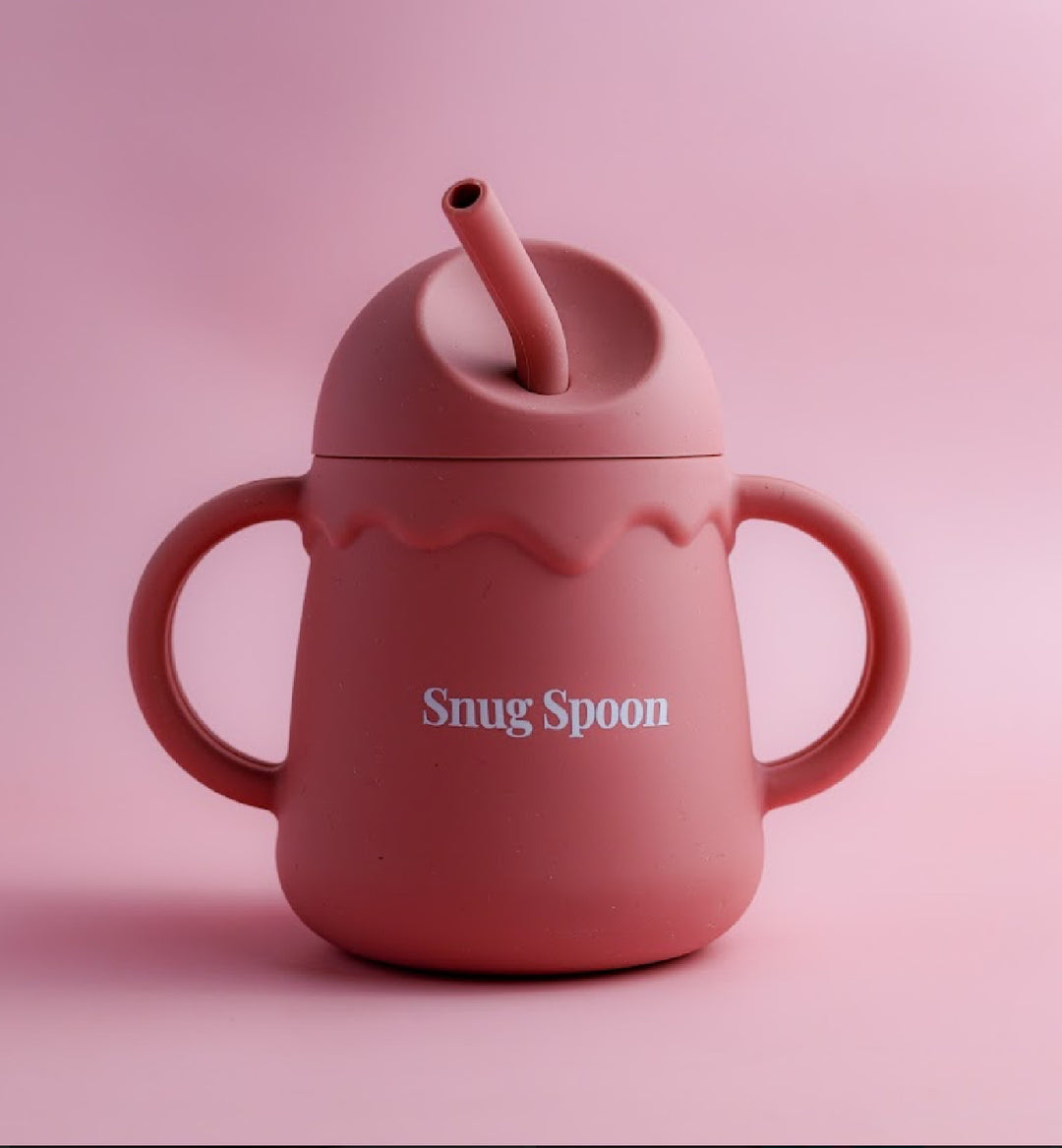 Silicone Sippy-N-Snack Cup