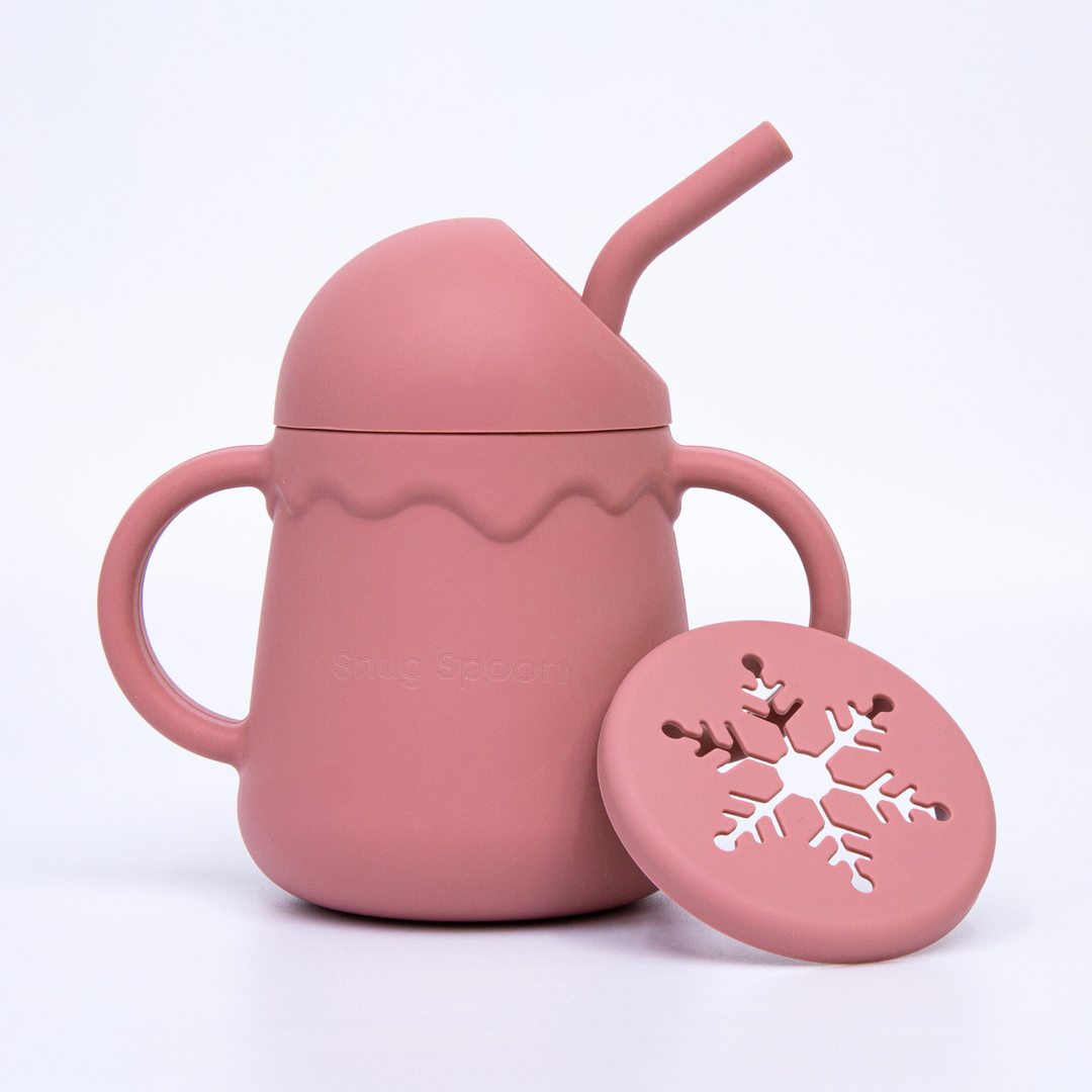 Silicone Sippy-N-Snack Cup
