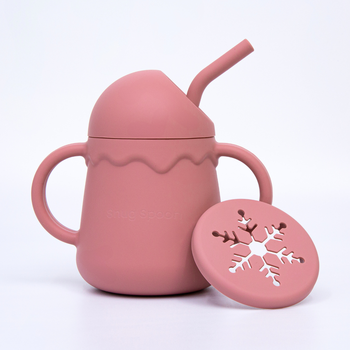 Silicone Sippy-N-Snack Cup
