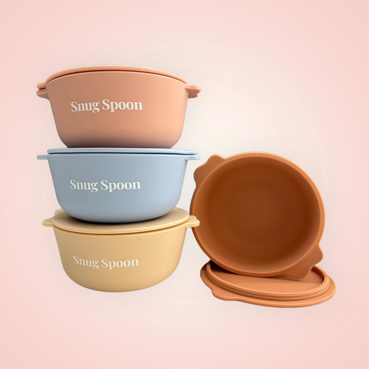 Silicone Bowl With Lid - Bundle