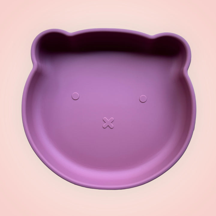 Silicone Suction Bear Plates