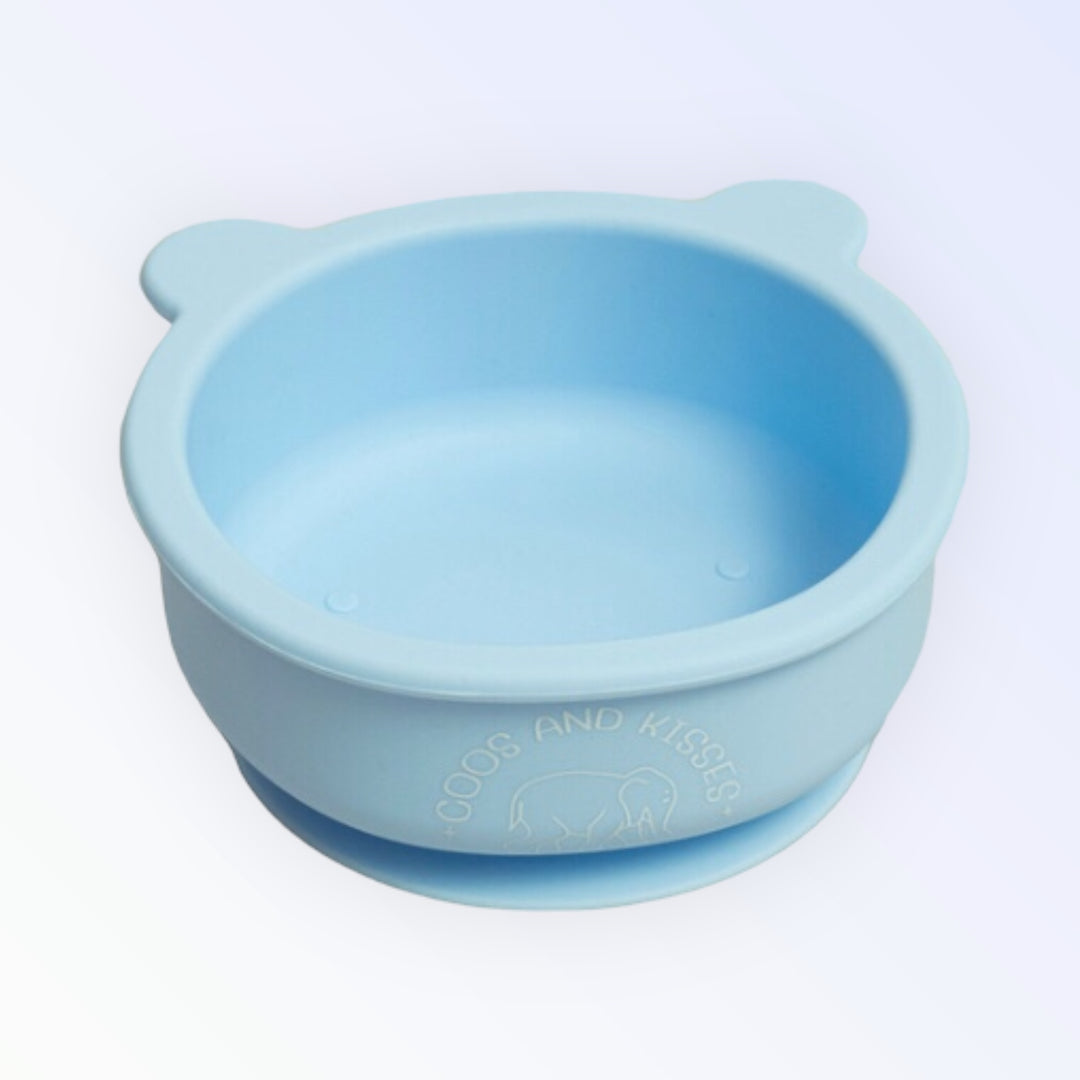 Silicone Suction Bear Bowl