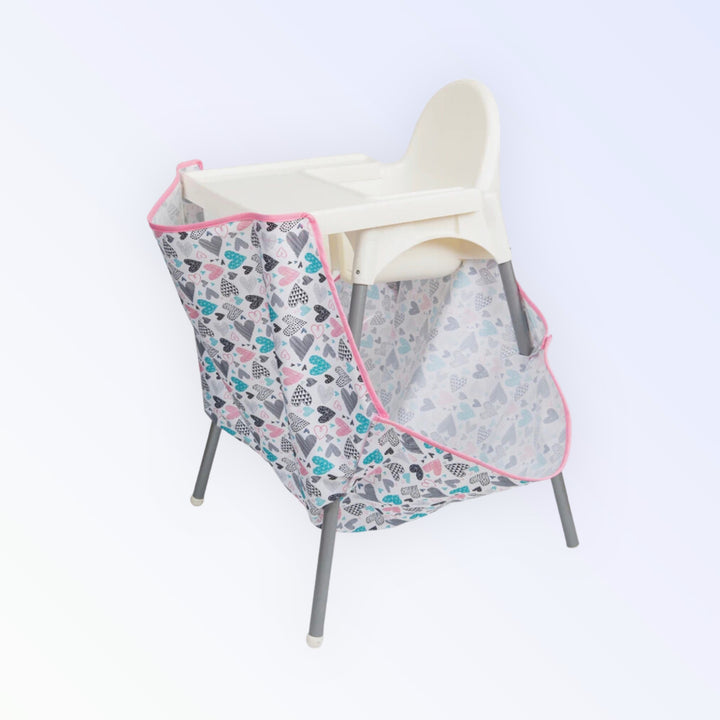 Portable High Chair  Splash Mat