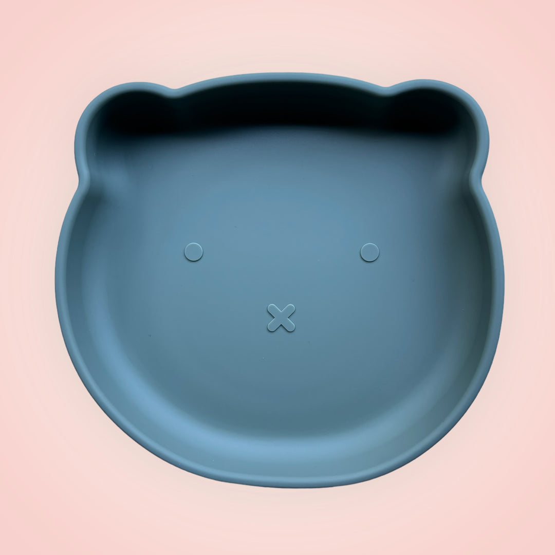 Silicone Suction Bear Plates