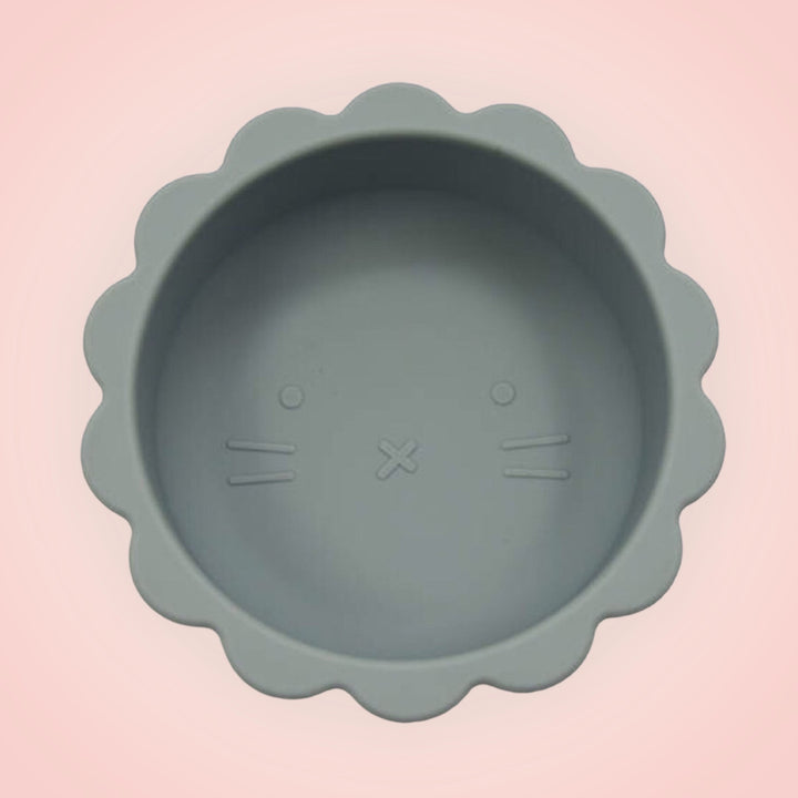 Silicone Suction Lion Bowl