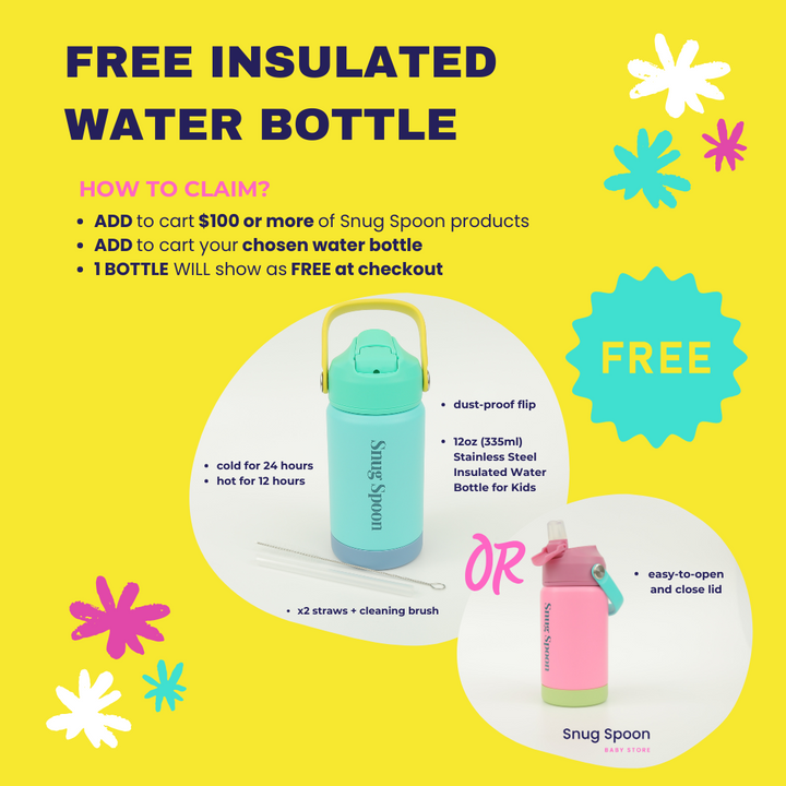 12oz Stainless Steel Insulated Water Bottle for Kids