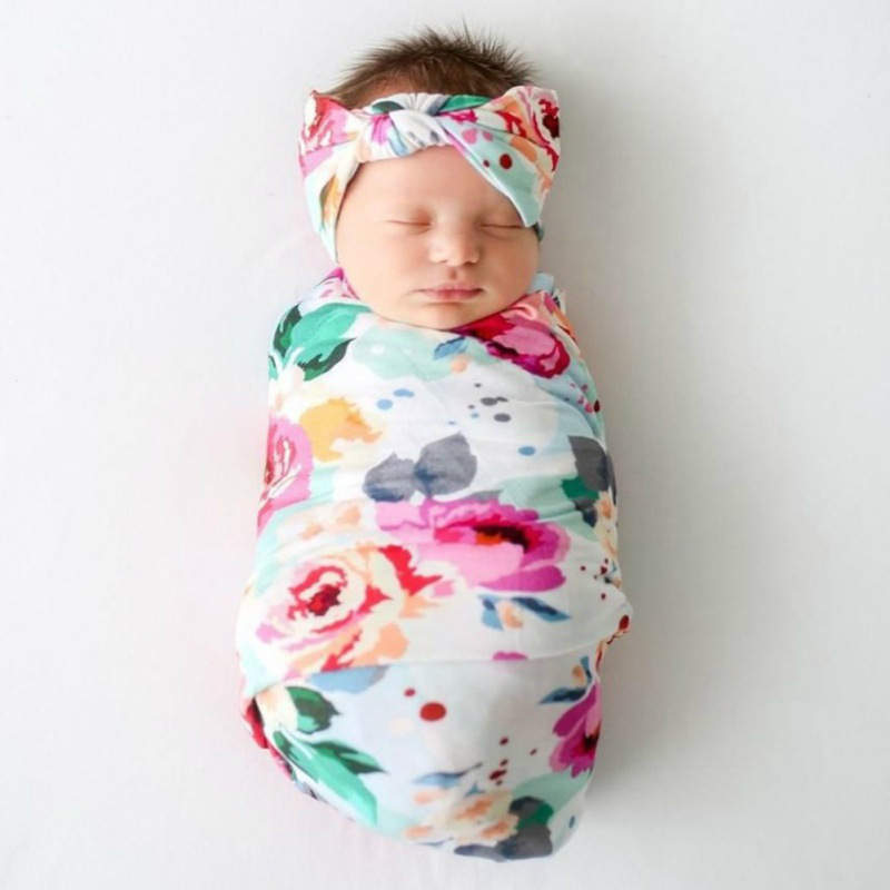 Baby Stretchy Swaddles Set