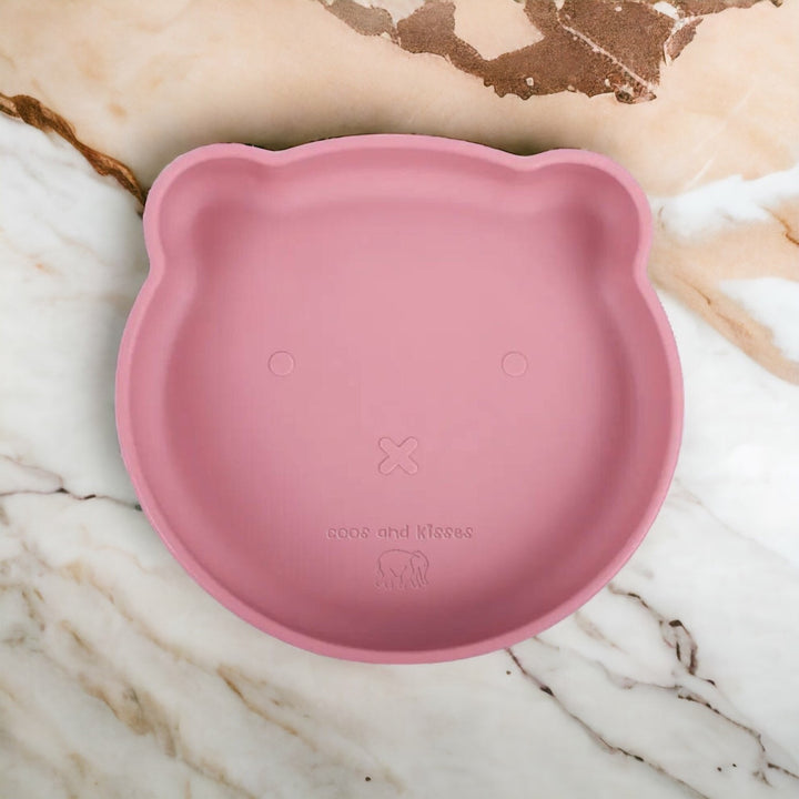 Silicone Suction Bear Plates