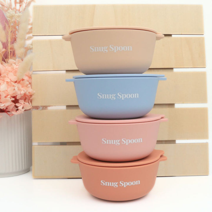 Silicone Bowl With Lid - Bundle