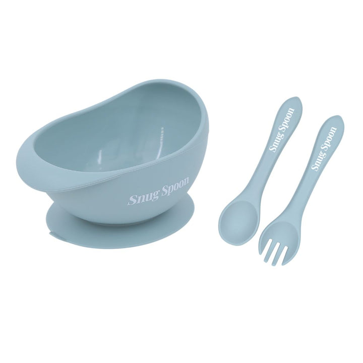 Silicone Suction Bowl & Cutlery Set