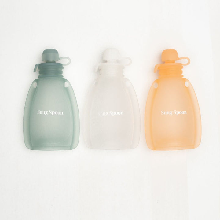 Silicone Reusable Squeeze Pouches